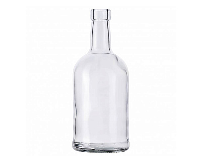 Бутылка для виски, коньяка, настоек, водки "Домашняя" 0,5 л